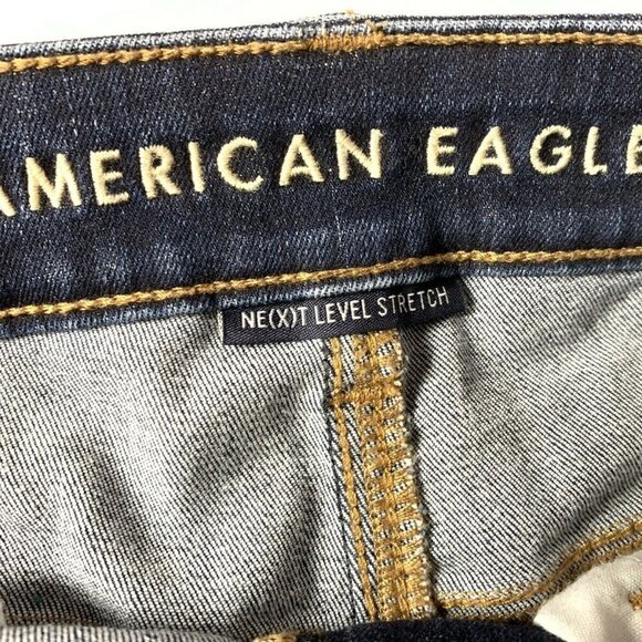 American Eagle Outfitters Hi Rise Shortie Shorts Next Level Stretch - Picture 8 of 11